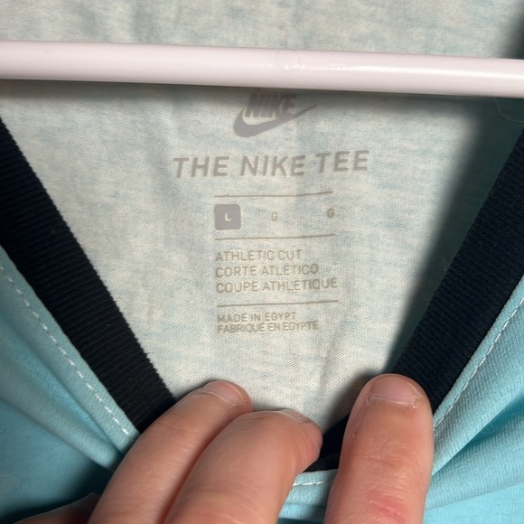 Nike Men's Sportswear Dip Dye Foam 100% Cotton T Shirt Large - Picture 3 of 7